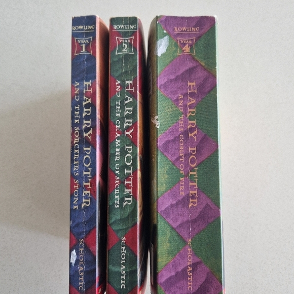 Harry Potter set of 3 soft cover Books by Rowling - Picture 2 of 3